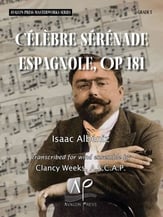 Celebre Serenade Espagnole op. 181 Concert Band sheet music cover